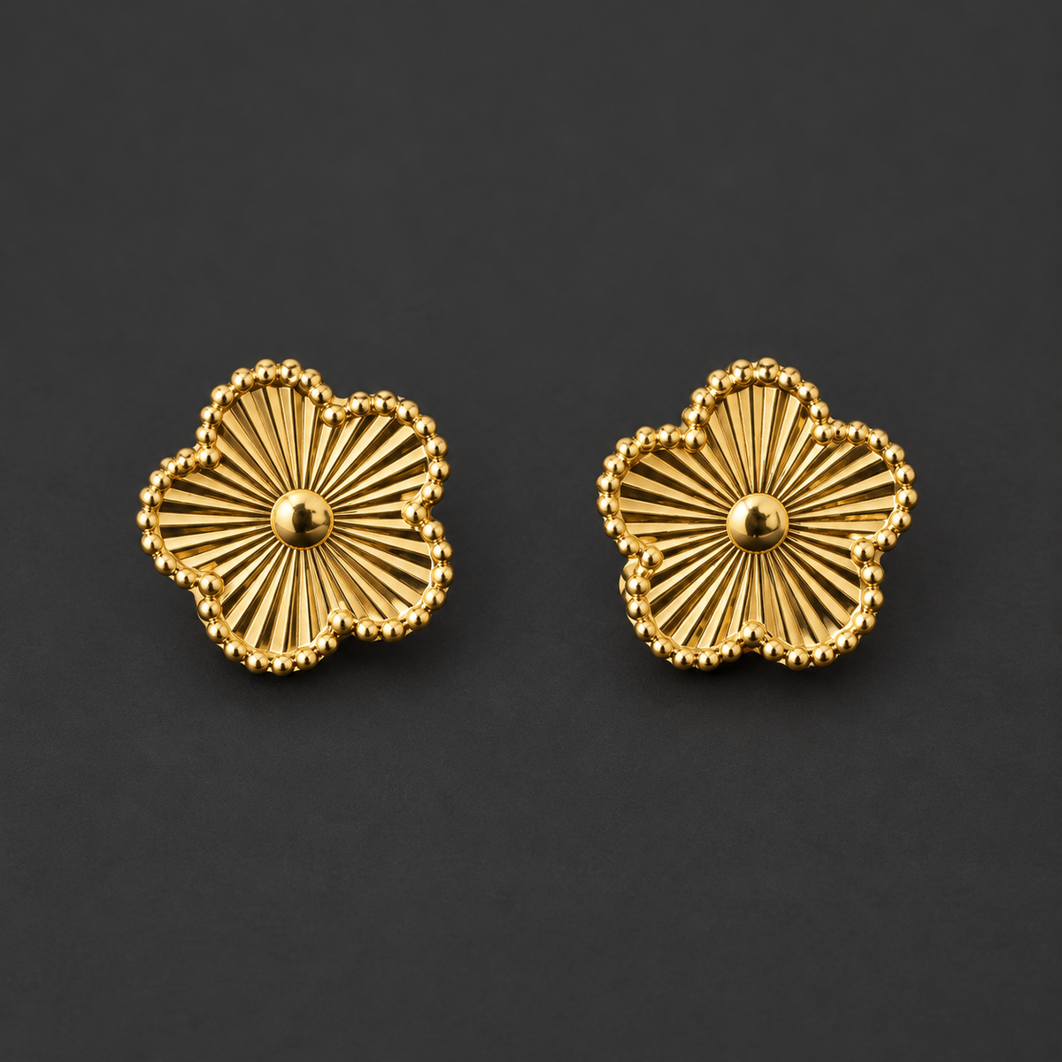Boucles d'oreilles fleurs