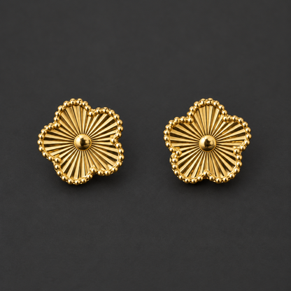 Boucles d'oreilles fleurs