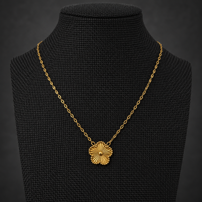 Collier trefle simple
